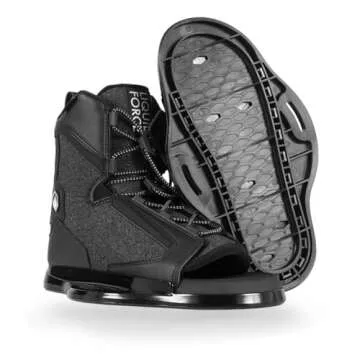 Liquid Force 2024 Trip 139cm Wakeboard with Index Size 8-12 Wakeboard Bindings Package