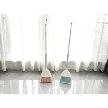 BSMstone Kids Broom and Dustpan Set for Fun Cleaning