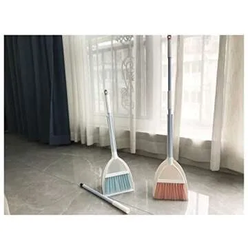 BSMstone Kids Broom and Dustpan Set for Fun Cleaning