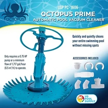 U.S. Pool Supply Octopus Prime Pool Vacuum Cleaner for Efficient Cleaning