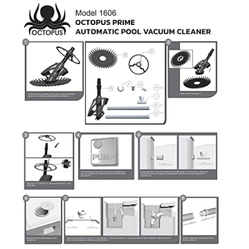 U.S. Pool Supply Octopus Prime Pool Vacuum Cleaner for Efficient Cleaning