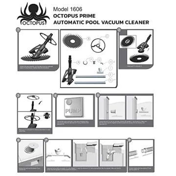 U.S. Pool Supply Octopus Prime Pool Vacuum Cleaner for Efficient Cleaning