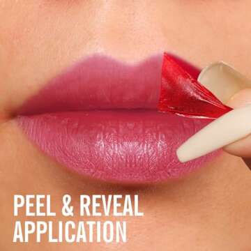 KIMUSE Tattoo Peel & Reveal Lip Stain | Long-Lasting Waterproof Formula