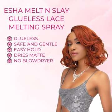 Esha Melt N Slay Glueless Lace Spray for Strong Hold