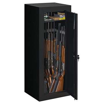 Stack-On Steel 22-Gun Cabinet with Foam Rests