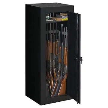 Stack-On Steel 22-Gun Cabinet with Foam Rests