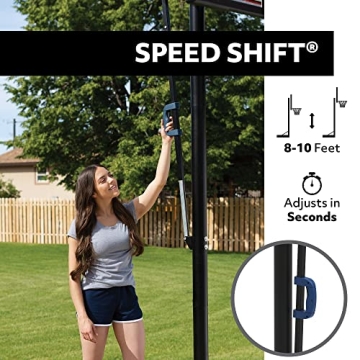 Lifetime 51550 Portable Basketball Hoop - Durable & Adjustable