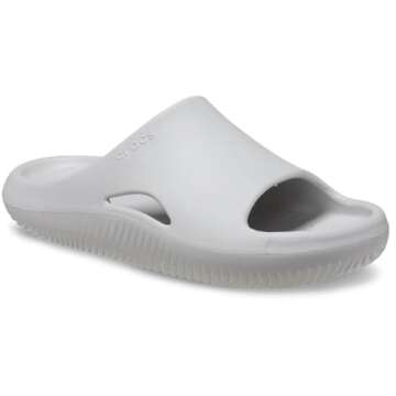 Crocs Unisex-Adult Mellow Recovery Slides, Atmosphere, 7 Women/5 Men