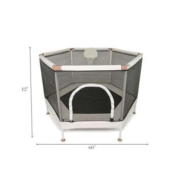 Square House Kids Trampoline - Safe & Fun 5FT Design