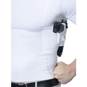 AC UNDERCOVER Concealed Carry Shirt Ambidextrous Holster for Men
