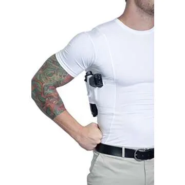 AC UNDERCOVER Concealed Carry Shirt Ambidextrous Holster for Men