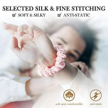 SOBONNY Silk Hair Ties - Frizz Prevention for Women