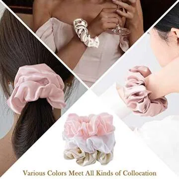 SOBONNY Silk Hair Ties - Frizz Prevention for Women