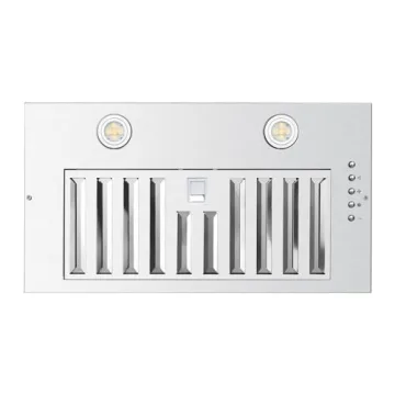 JOEAONZ 20" Stainless Steel Range Hood - 600 CFM Vent Fan