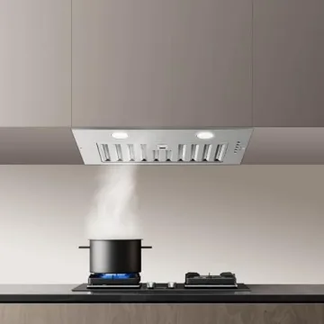 JOEAONZ 20" Stainless Steel Kitchen Range Hood