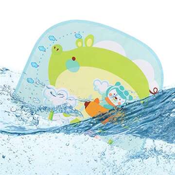 Christoy Baby Play Gym Kick and Play Mat Newborn Activity Gym Lay & Play 3 in 1 Fitness Music and Lights Fun Piano (Blue)