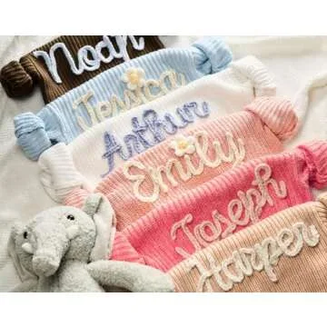 Customizable Baby Sweater - Unique Gift for Newborns