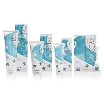 AH! YES® WB Organic Water Based Personal Lubricant with Aloe Vera, pH Matched - 50ml