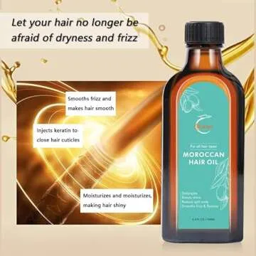Moroccan Argan Treatment Oil for Luxurious Hair Care