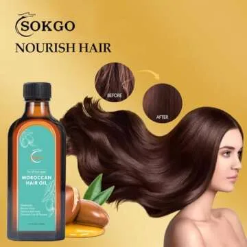 Moroccan Argan Treatment Oil for Luxurious Hair Care