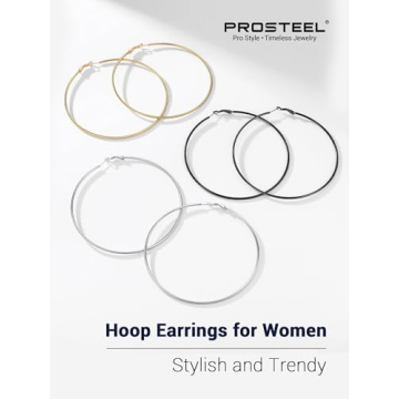 Buy Elegant Gold Plated Hoop Earrings for Women