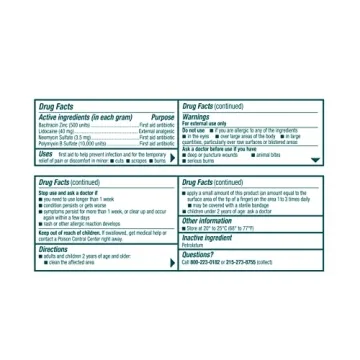 Neosporin + Lidocaine: Maximum Strength Pain Relief Ointment