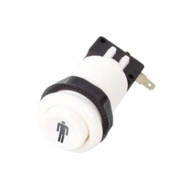 EG STARTS Happ Style 1P/2P Start & Home Push Buttons for Arcade Machines