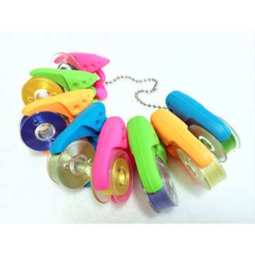 The Original Tulips Bobbin Holder/CLAMP - 12 Piece Set