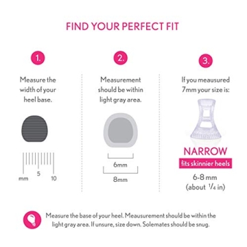 Solemates Clear High Heel Protectors for Women