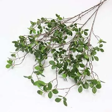 JAROWN Faux Greenery Tree Branches for Home Decor 4pcs
