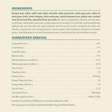 ACANA Grain Free Dry Dog Food, Freshwater Fish Dog Food Recipe, 4.5lb