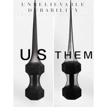 HOTBOSS Unbelievable Durability Tights, Rip Resistant Pantyhose, 40D Semi Sheer High Waist T-Crotch ...