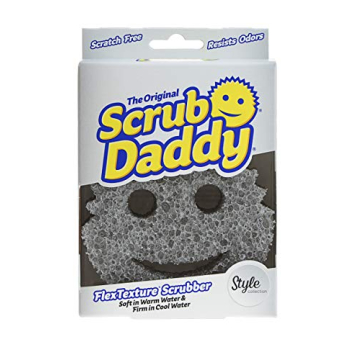 Scrub Daddy Grey Sponge - Scratch-Free & Odor Resistant