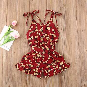 Adorable Toddler Baby Girl Summer Romper Jumpsuit