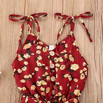 Adorable Toddler Baby Girl Summer Romper Jumpsuit