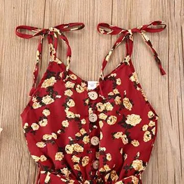 Adorable Toddler Baby Girl Summer Romper Jumpsuit