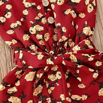 Adorable Toddler Baby Girl Summer Romper Jumpsuit