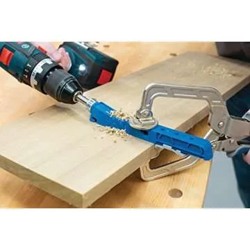 Kreg KPHJ310 Pocket-Hole Jig 310 - Small, Durable Jig for Tight Spaces - Create Perfect, Rock-Solid Joints - for Materials 1/2" to 1 1/2" Thick
