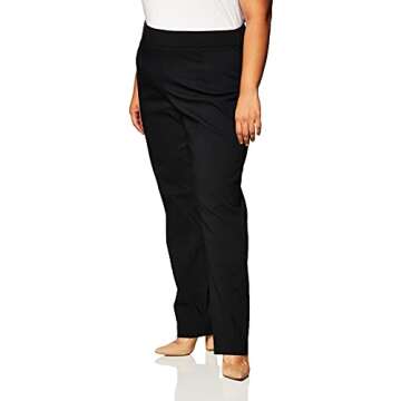Briggs New York Plus-Size Super Stretch Millennium Career Pants