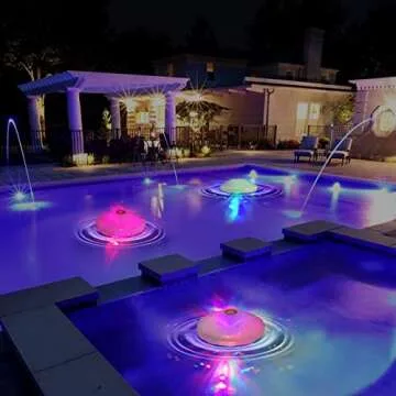 Color Changing Floating Pool Lights for Parties