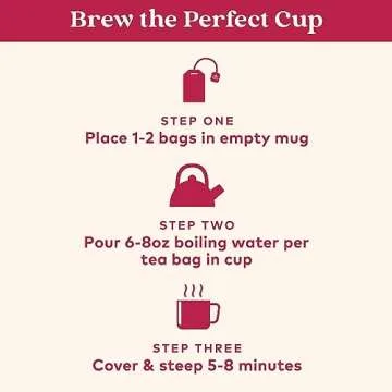 ORGANIC INDIA Tulsi Cinnamon Rose Tea Bags - Tulsi Rose Tea Bags, Cinnamon Tea Bags with Holy Basil, Chamomile, Stevia, USDA Certified Organic Caffeine Free Herbal Tea - 18 Infusion Bags, 6 Pack