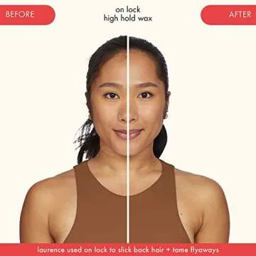 Amika On Lock High Hold Hair Wax - Strong Hold for All Styles