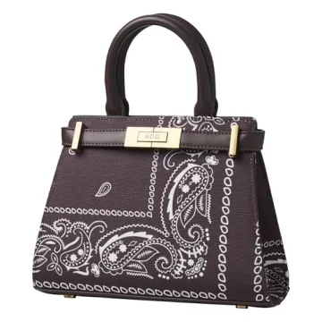 NDG Jeanne Mini Bandana Women's Handbag 25cm - Stylish Brown Accessory