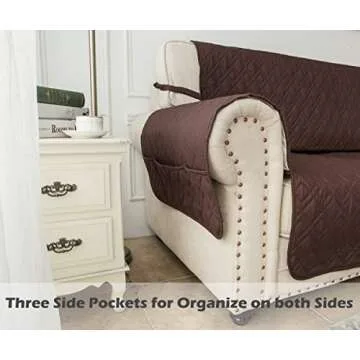 Ameritex 100% Waterproof Non-Slip Sofa Slipcover