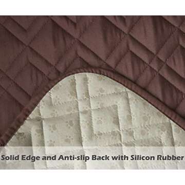 Ameritex 100% Waterproof Non-Slip Sofa Slipcover