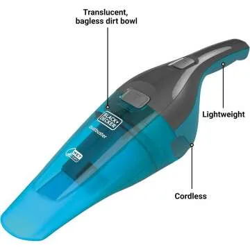 Black+Decker 8V Dustbuster Cordless Wet/Dry Vacuum