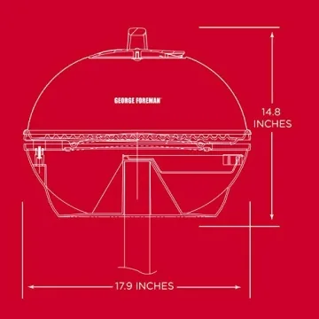 George Foreman 12+ Servings Indoor/Outdoor Electric Grill