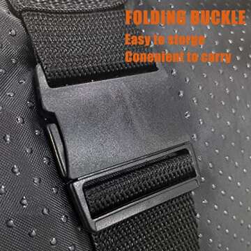 Senzkon Outdoor Dog Bed, 35”x24“ Portable Camping Travel Dog Bed, Soft, Comfortable, Waterproof, Non-Slip, Machine Washable Easy to Clean Pet Mat for Small, Medium and Large Dog and Cat