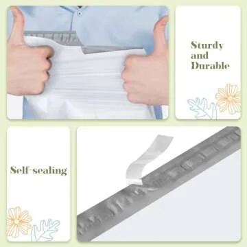 Fuxury Large Poly Mailers 19x24 Inch 100 Pack,Self Adhesive Shipping Bags for Clothing,Waterproof Shipping Envelopes Mailers Poly Package Bags for Small Business,Flexible Mailing Bags White