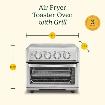 Cuisinart 8-in-1 Air Fryer & Toaster Oven - Stainless Steel